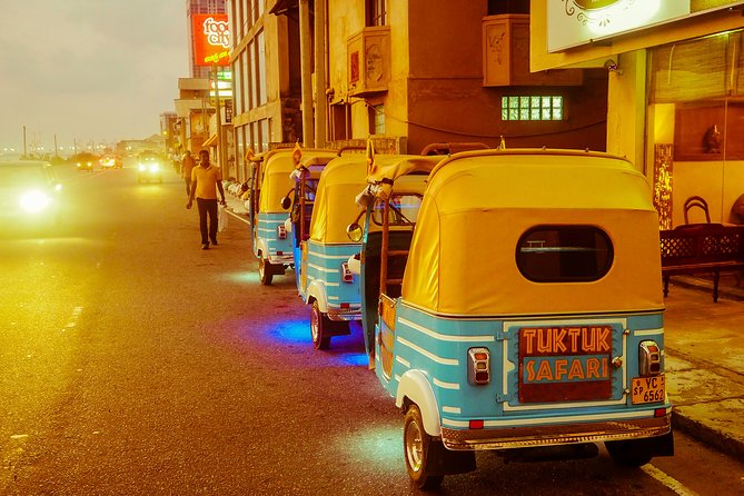 Colombo Tuk Tuk Safari - Drinks, music, and that “two-seat” private feel