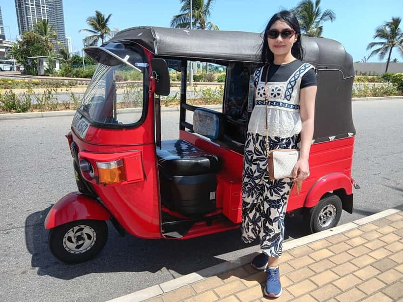 Personal Guided Colombo City Tour by Tuk Tuk - All Inclusive - Tuk tuk comfort, shade, and Colombo’s practical reality